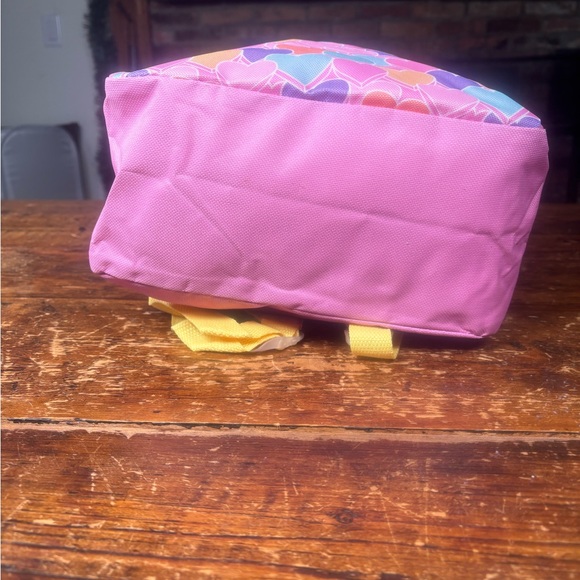 Colorful Heart Pattern Kids Backpack - Picture 3 of 6